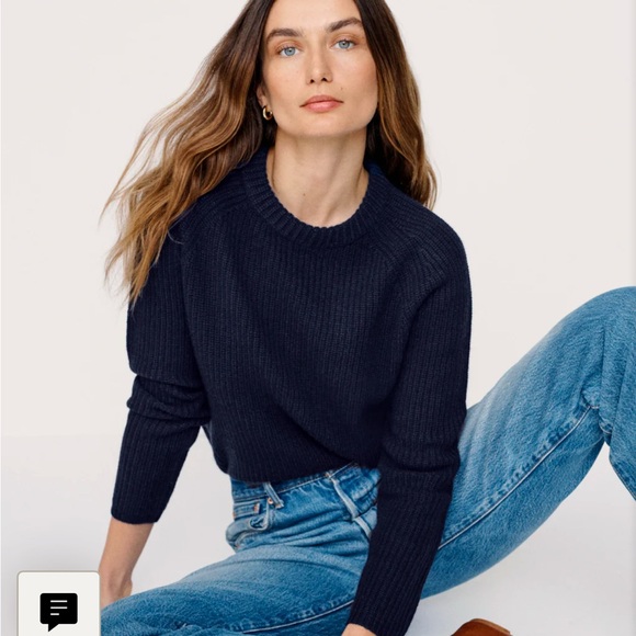 JENNI KAYNE Cotton Fisherman Sweater - Picture 2 of 7